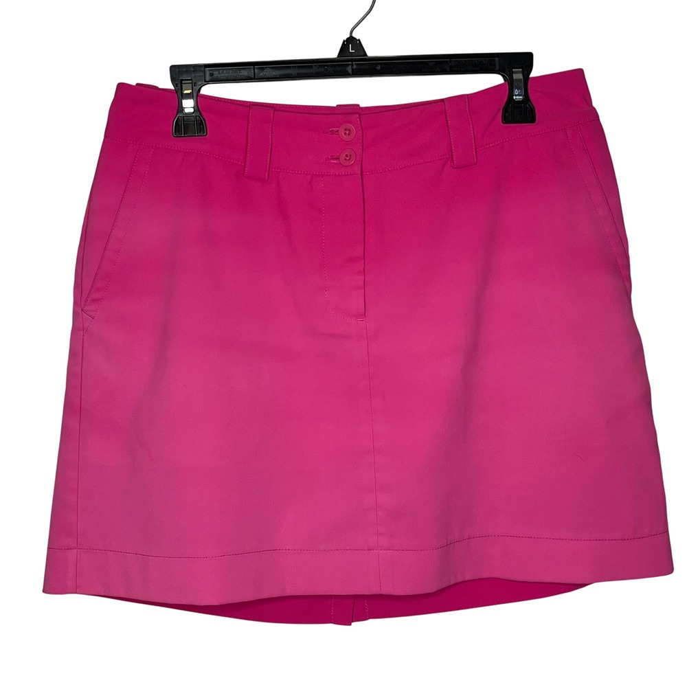 Nike Golf Skort 6 Pink Dri-FIT Tour Performance Ombré Mini Skirt Tennis